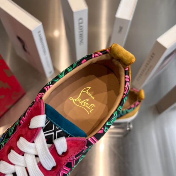 Christian Louboutin Louis Junior Spikes Multicolor Sneaker – CLS043 - Image 5