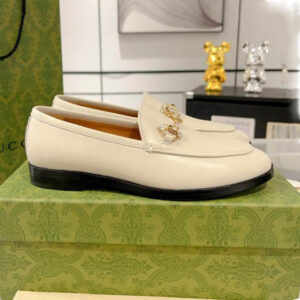 Gucci Jordaan White Cream Loafer – GL067