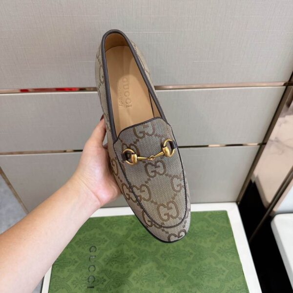Gucci Slipper Flacher GC Beige Loafer – GL083 - Image 7