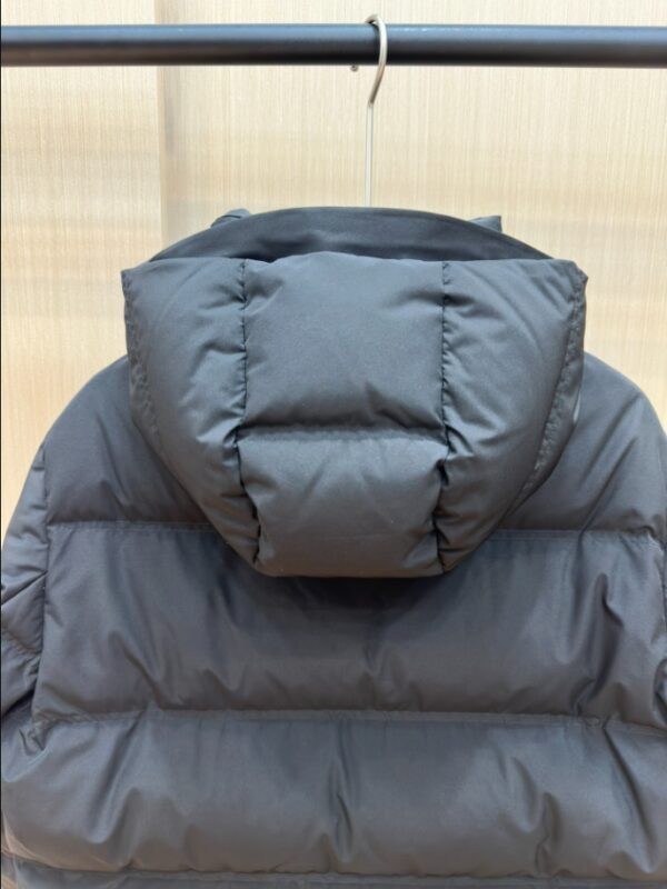 MONCLER Puff Black Hooded Coat – MC142 - Image 7