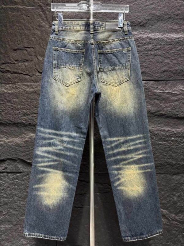 Amiri Blue Yellow Jeans – AMIJ032 - Image 5