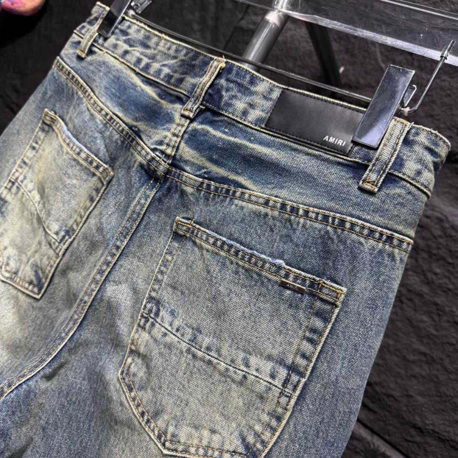 Amiri Rip Blue Jeans – AMIJ036 - Image 3