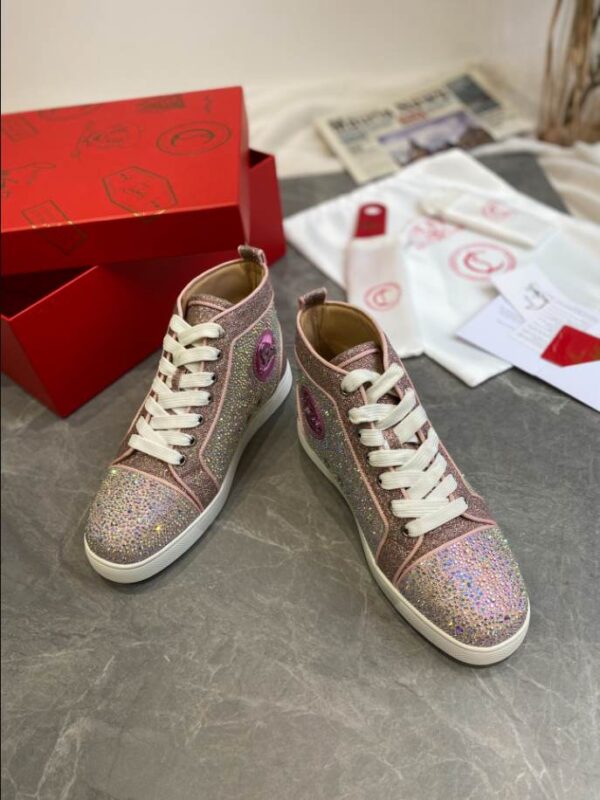 Christian Louboutin Low Top Rose Sneaker – CLS052 - Image 7