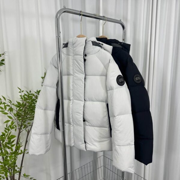 Canada Goose Junction Hooded Down Black Jacket – CN36 - Image 5