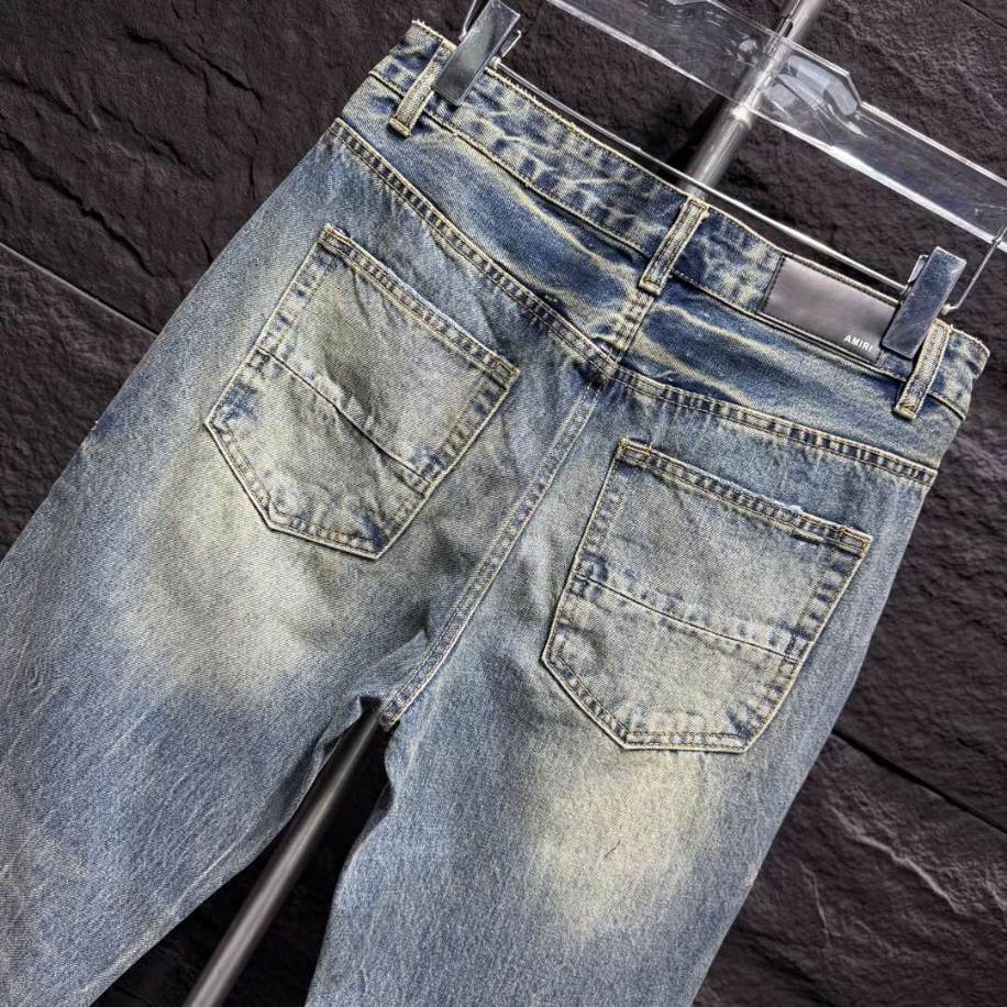 Amiri Rip Blue Jeans – AMIJ036 - Image 7