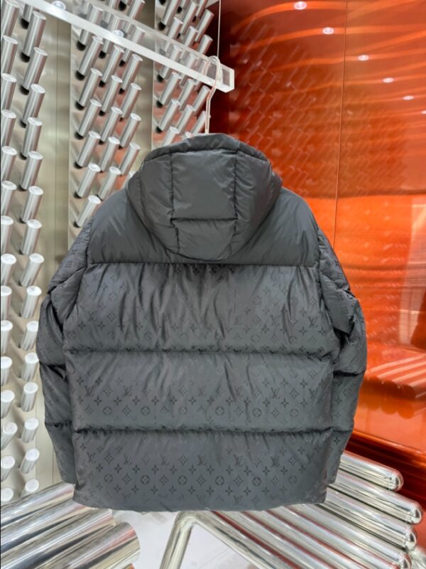 Louis Vuitton Monogram Black Coat – LVC047 - Image 4