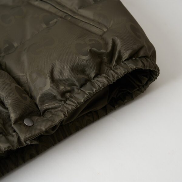 GUCCI Jumbo Canvas Down Green Jacket – GCJ050 - Image 5