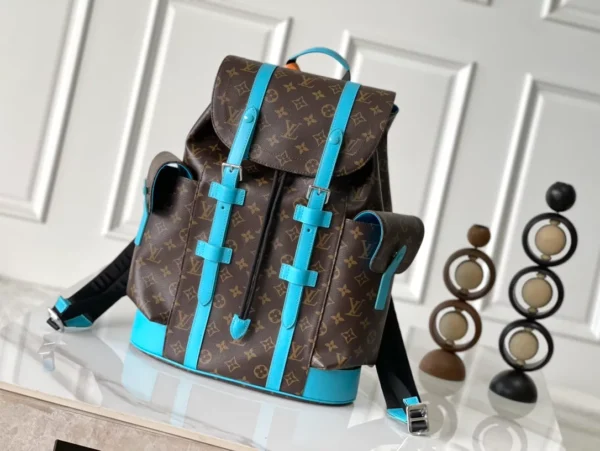 Christopher MM Backpack in Monogram Macassar Canvas - LW157 - Image 2