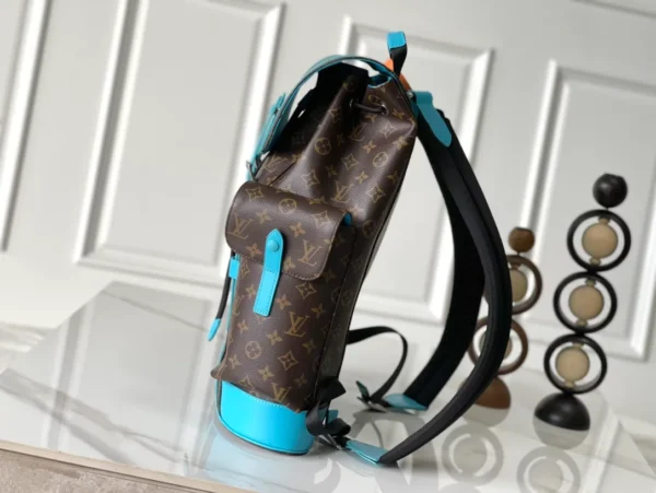 Christopher MM Backpack in Monogram Macassar Canvas - LW157 - Image 5