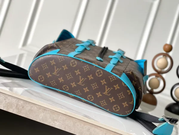 Christopher MM Backpack in Monogram Macassar Canvas - LW157 - Image 10