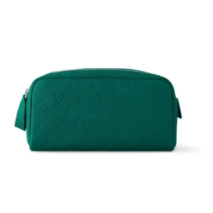 Louis Vuitton Dopp Kit Borneo Green Taurillon Monogram Cowhide Leather Bag - LW139