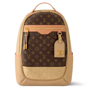 Louis Vuitton Outdoor Backpack Beige Cowhide Leather - LW149