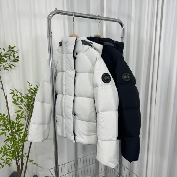 Canada Goose Junction Hooded Down Black Jacket – CN36 - Image 4