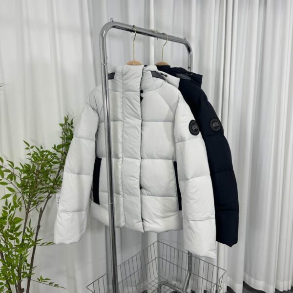 Canada Goose Junction Hooded Down Black Jacket – CN36 - Image 3