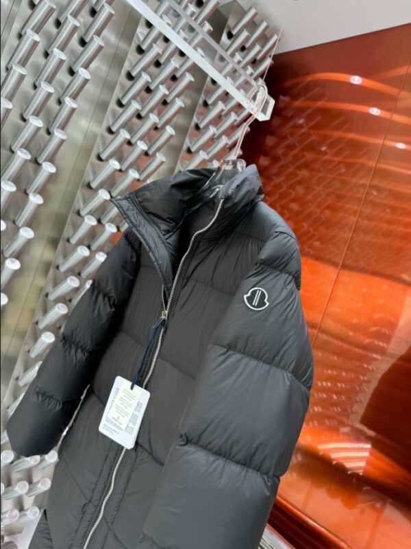 MONCLER Owens Cyclopic Puffer Black Coat – MC144 - Image 6