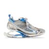 BALENCIAGA X-PANDER SNEAKER IN BLUE/SILVER – BLA044