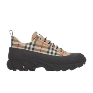 BURBERRY VINTAGE CHECK COTTON ARTHUR SNEAKERS – BBR028