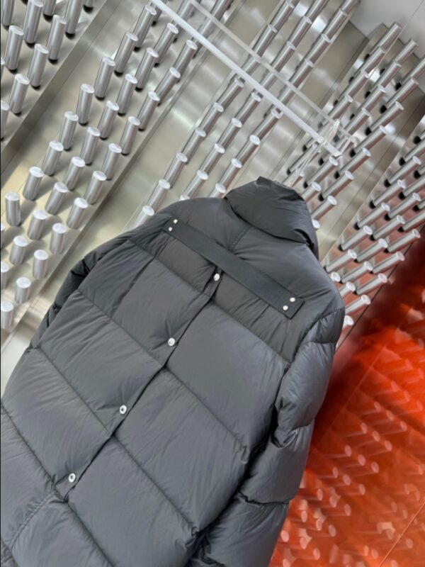 MONCLER Owens Cyclopic Puffer Black Coat – MC144 - Image 3