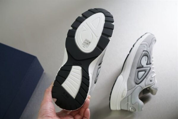 DIOR B30 SNEAKER GRAY MESH AND TECHNICAL FABRIC – DO073 - Image 10