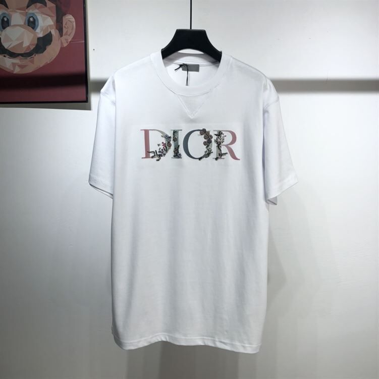DIOR FLOWER LOGO T-SHIRT – DOT005 - Image 2
