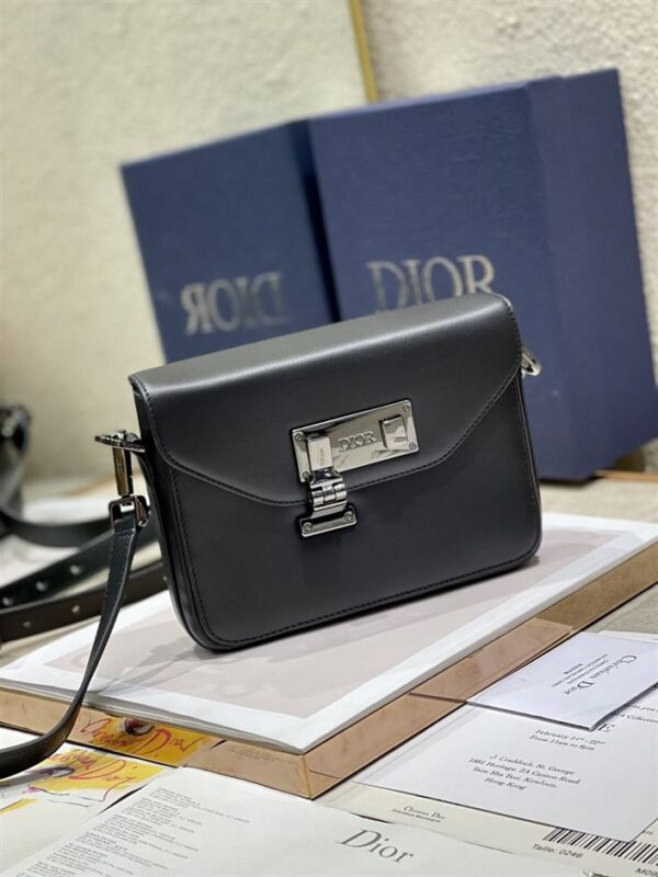 DIOR MESSENGER POUCH OBLIQUE GALAXY BLACK - DOB081 - Image 8