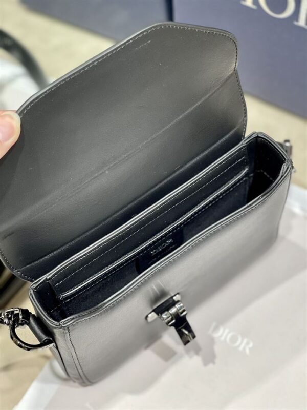 DIOR MESSENGER POUCH OBLIQUE GALAXY BLACK - DOB081 - Image 5