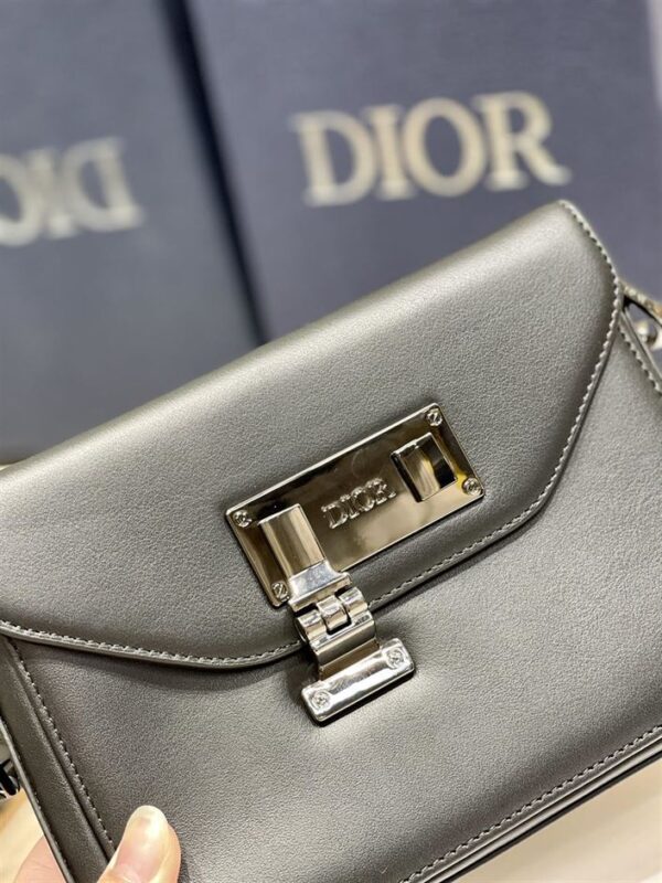 DIOR MESSENGER POUCH OBLIQUE GALAXY BLACK - DOB081 - Image 9
