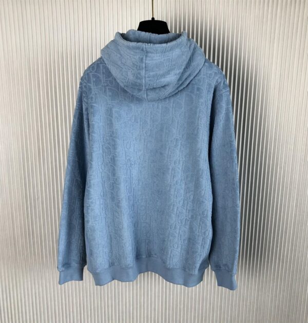 DIOR OBLIQUE HOODED SWEATSHIRT RELAXED FIT – DOS023 - Image 3