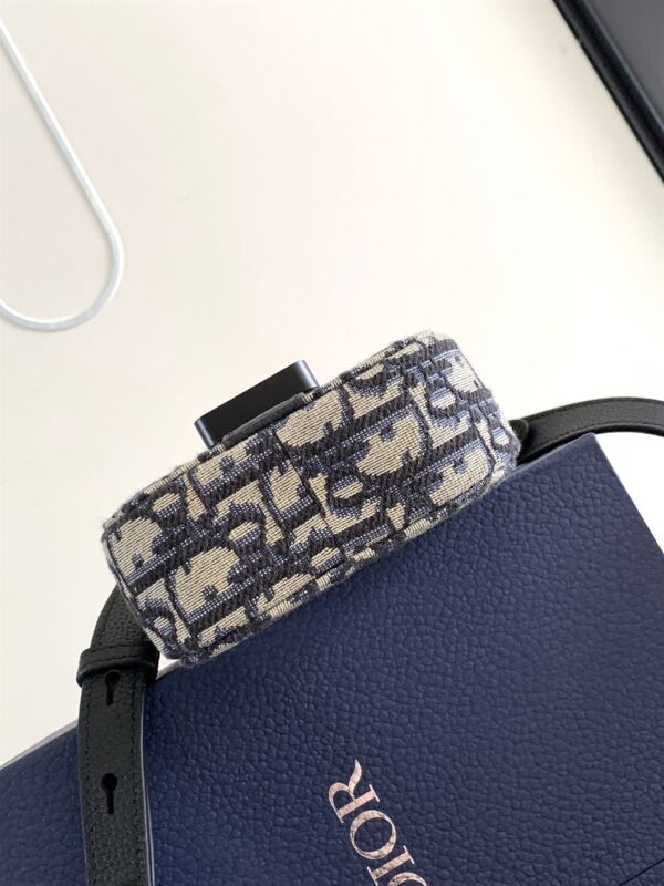 DIOR SADDLE VERTICAL POUCH WITH STRAP - DIO048 - Image 7