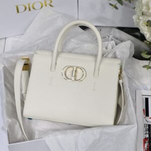 DIOR ST-HONORE TOTE BAG WHITE - DOB084