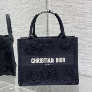 DIOR TOTE BOOK BLACK BAG - DOB030
