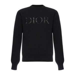 DIOR X PETER DOIG EMBROIDERED KNITTED SWEATER – DOS017