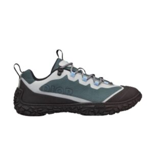 DIORIZON HIKING SHOE GREEN-GREY TECHNICAL MESH AND BLACK RUBBER – DO085