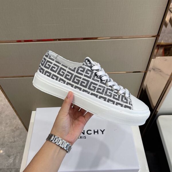 GIVENCHY CITY SNEAKERS IN 4G JACQUARD – GVC015 - Image 5