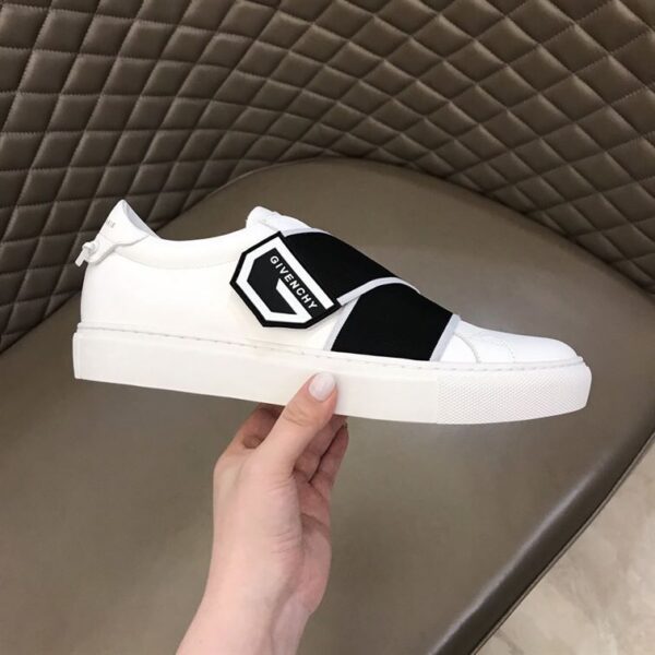 GIVENCHY ELASTICATED LOGO STRAP SNEAKERS – GVC004 - Image 7