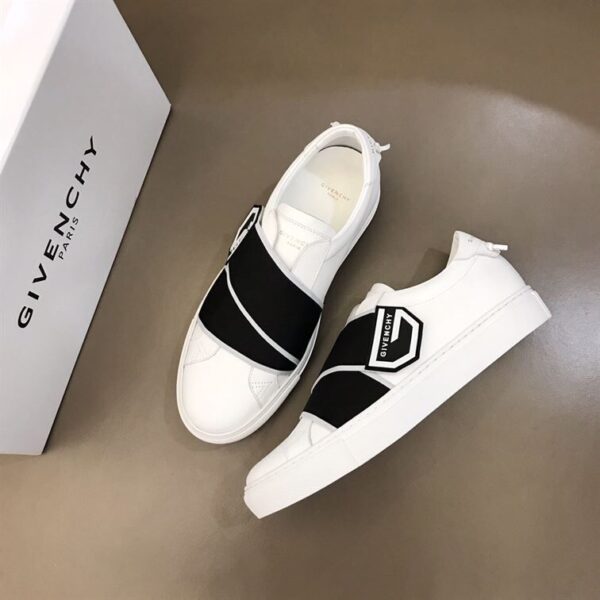 GIVENCHY ELASTICATED LOGO STRAP SNEAKERS – GVC004 - Image 8