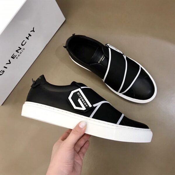 GIVENCHY ELASTICATED LOGO STRAP SNEAKERS – GVC005 - Image 9