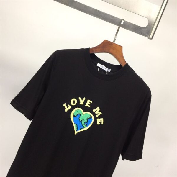 GIVENCHY LOVE ME PRINTED COTTON-JERSEY T-SHIRT – GTS010 - Image 5