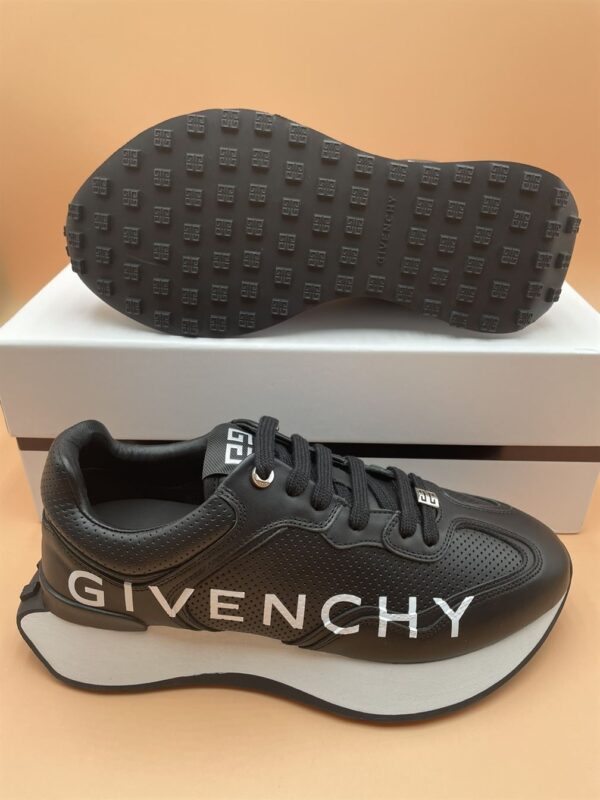 GIVENCHY RUNNER SNEAKERS IN PERFORATED LEATHER – GVC003 - Image 9
