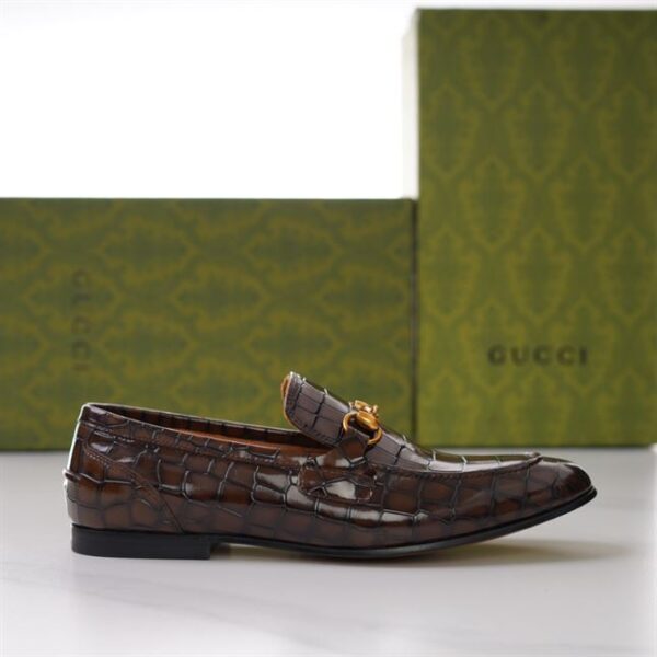 GUCCI JORDAAN CROCODILE LOAFER – GL014 - Image 6