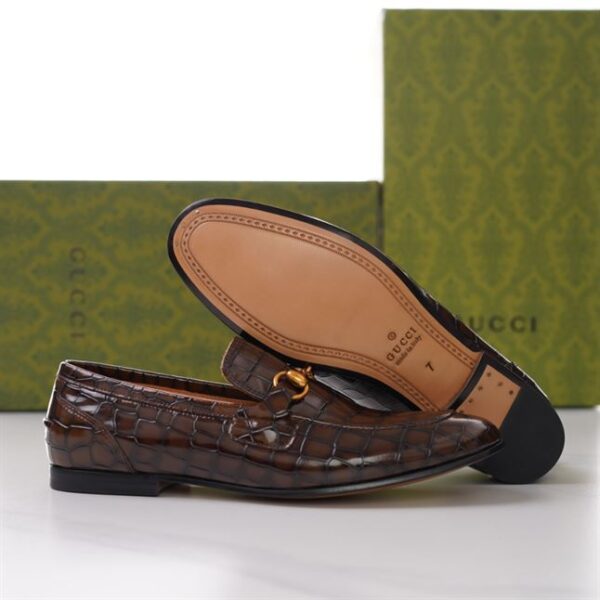 GUCCI JORDAAN CROCODILE LOAFER – GL014 - Image 9