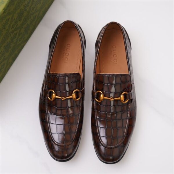 GUCCI JORDAAN CROCODILE LOAFER – GL014 - Image 2