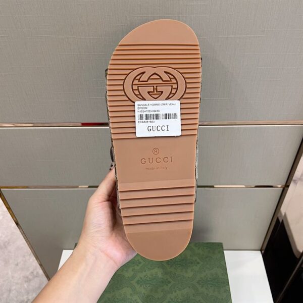 GUCCI MEN'S SLIDE SANDAL WITH STRAPS – GSL027 - Image 6