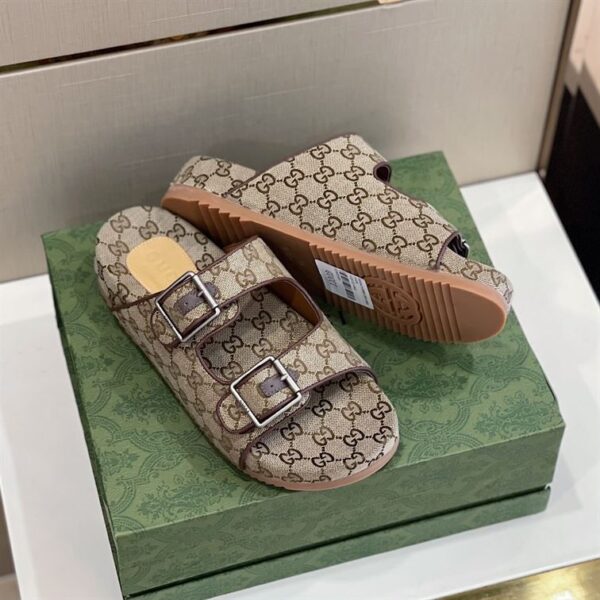 GUCCI MEN'S SLIDE SANDAL WITH STRAPS – GSL027 - Image 3