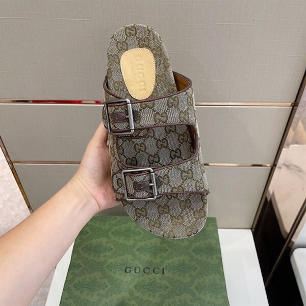GUCCI MEN'S SLIDE SANDAL WITH STRAPS – GSL027 - Image 5