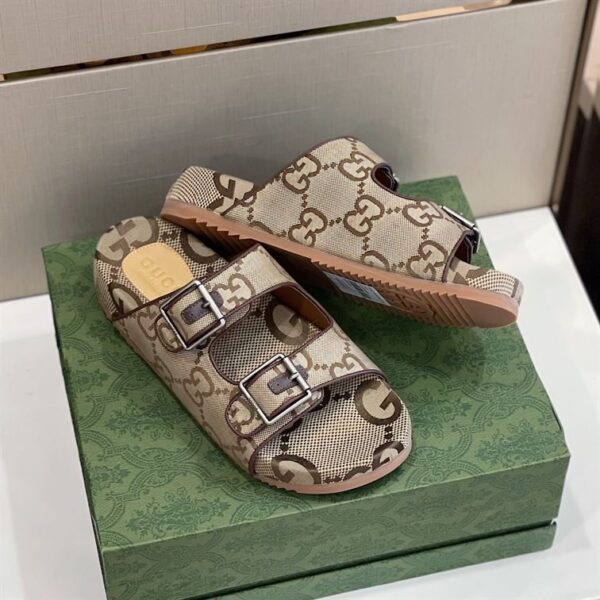 GUCCI MEN'S SLIDE SANDAL WITH STRAPS – GSL028 - Image 3