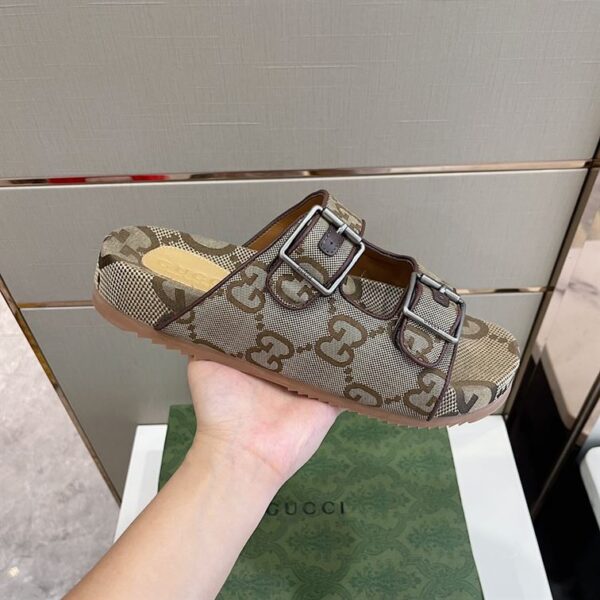 GUCCI MEN'S SLIDE SANDAL WITH STRAPS – GSL028 - Image 5