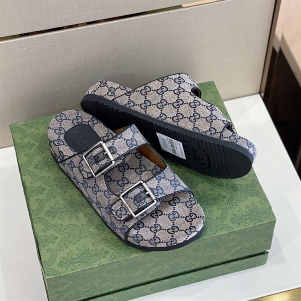 GUCCI MEN'S SLIDE SANDAL WITH STRAPS – GSL029 - Image 3