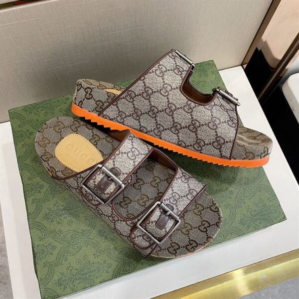 GUCCI MEN'S SLIDE SANDAL WITH STRAPS – GSL030 - Image 3