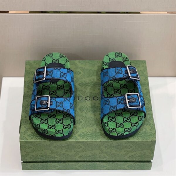 GUCCI MEN'S SLIDE SANDAL WITH STRAPS – GSL031 - Image 2
